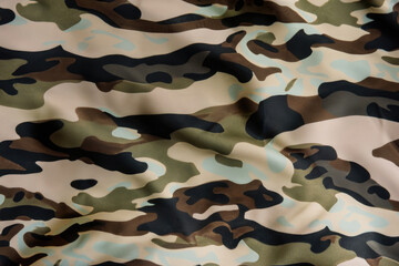 military camouflage pattern - obrazy, fototapety, plakaty