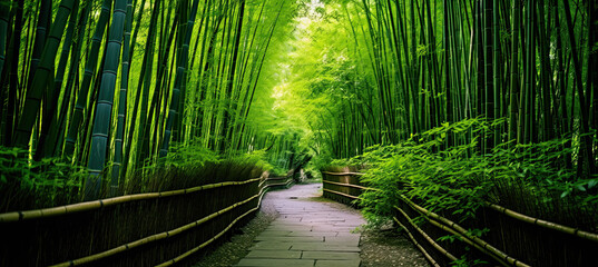 Obraz premium Bamboo forest