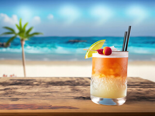 porto flip international cocktail, tropical drink, famous cocktails