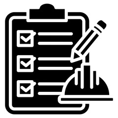 Site Survey  Icon Element For Design