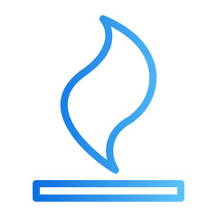 fire gradient icon