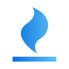 fire gradient icon