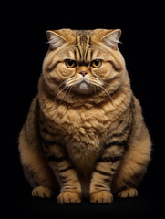 Fototapeta premium Fat cat