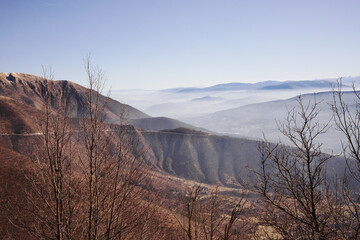 Captivating beauty of Vlašić Mountain in central Bosnia with magnificent mountain landscape and...