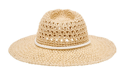 straw hat isolated on PNG