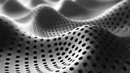 black and white abstract fractal background