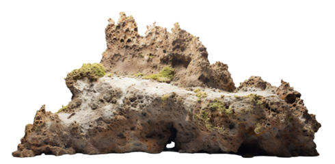 Heavy reef rock cut out