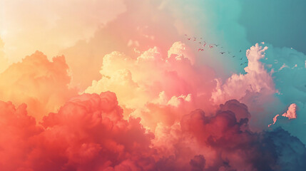 Image of abstract clouds and sky.