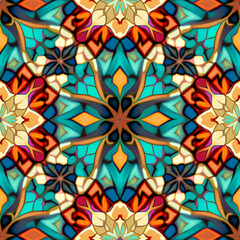 seamless pattern. Arabic mativas. Muslim. culture