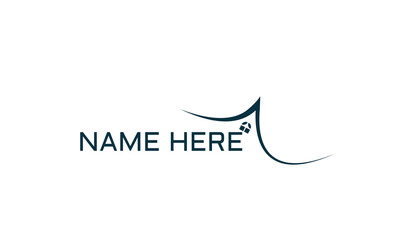 real estate creative logo design in a minimal style