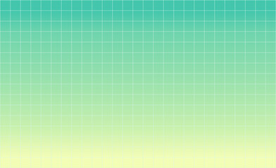 Grid pastel green and yellow gradient pattern vector background