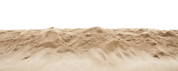 Deurstickers Beach or desert sand cut out © Yeti Studio