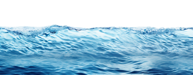 Sea water surface cut out