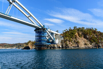 宮城 女川町と出島江島の離島航路
