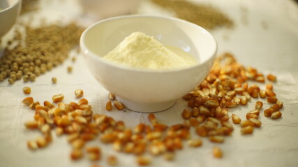 Granos de cereales sin procesar