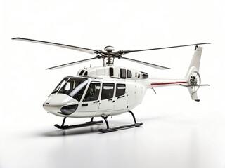 helicopter isolated on white