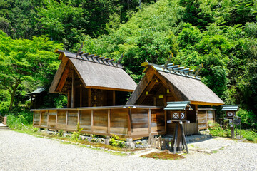 Obraz premium 日向大神宮の初夏の風景