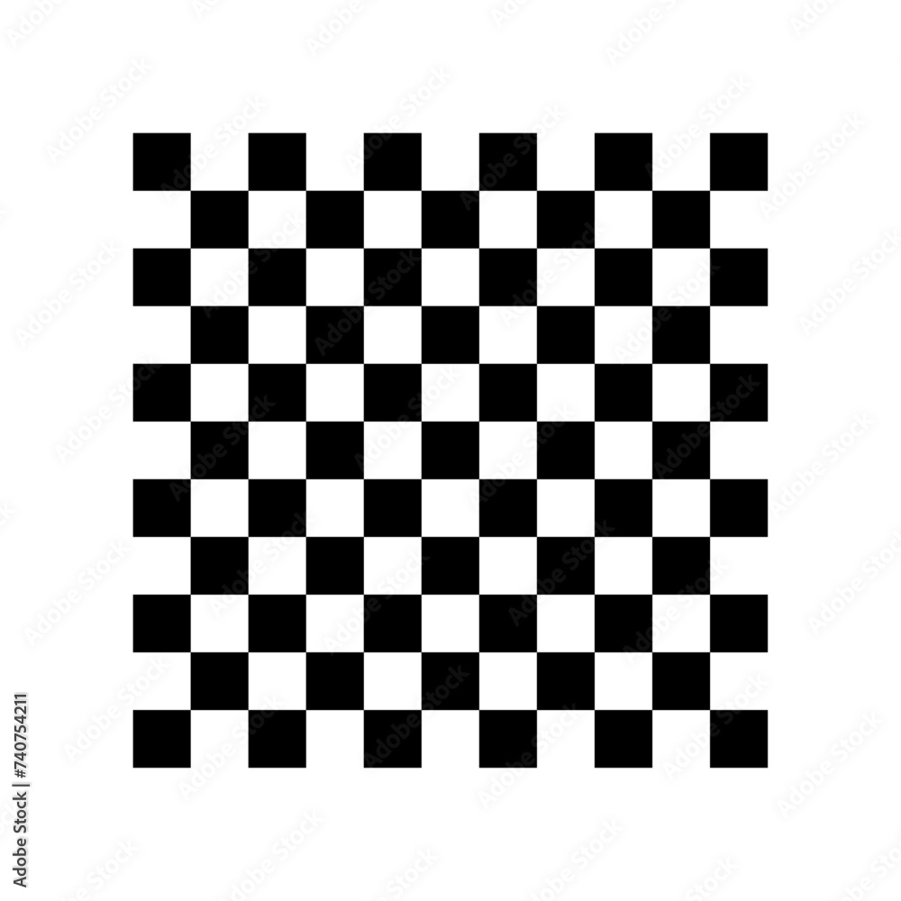 Poster vector pattern stripes chess shape object