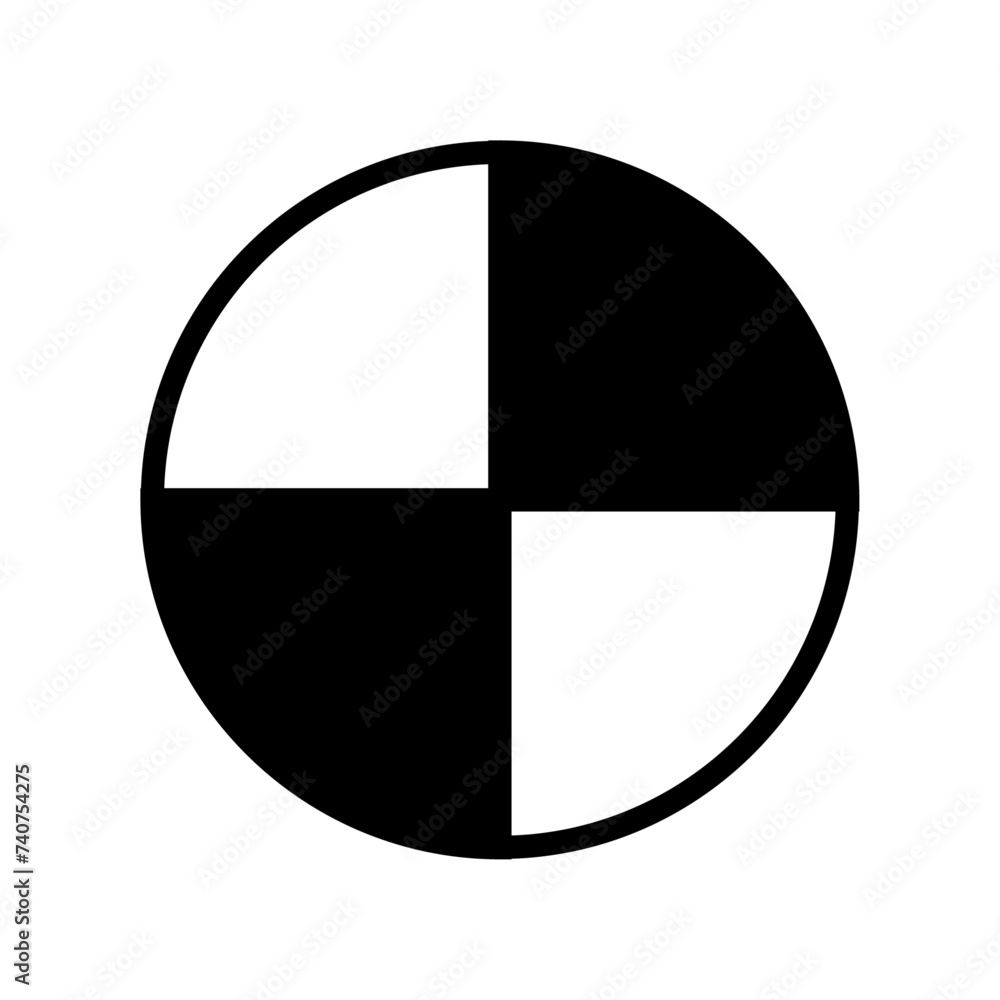 Poster vector target darts shape object