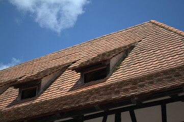 Techos,detalles tejas,casas tipicas de nuestra geografia. © FILIPPO