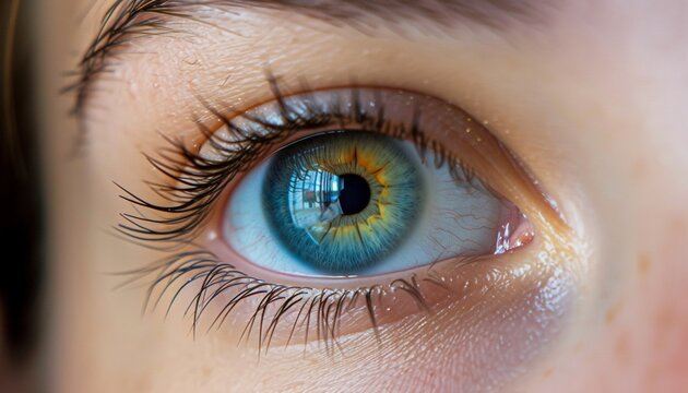 Close-up image of eyes