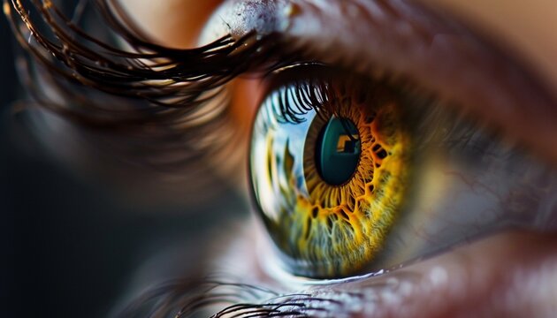 Close-up image of eyes