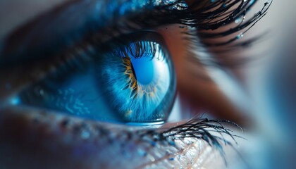 Close-up image of eyes