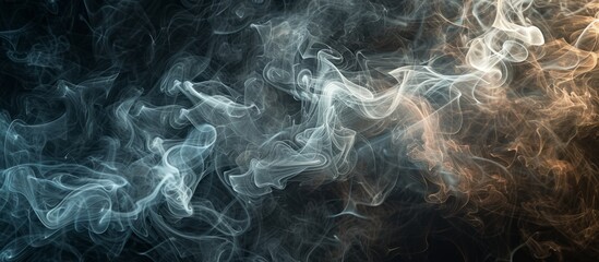 Abstract Smoke Background Design for Artistic and Creative Projects