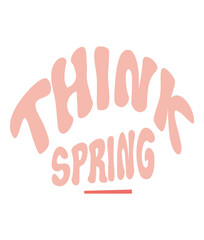 Retro  Spring Craft Design. T-shirt Design. Illustration
