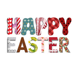 Happy Easter Sublimation Design