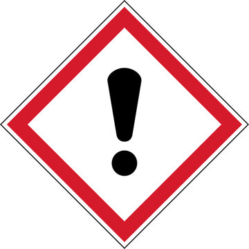 GHS07 Exclamation mark