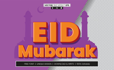 Eid Text Effect 