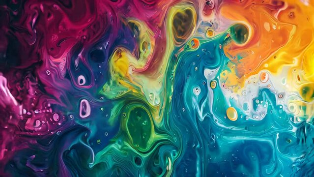 Abstract paint background. Marbling art patterns as colorful marbling texture