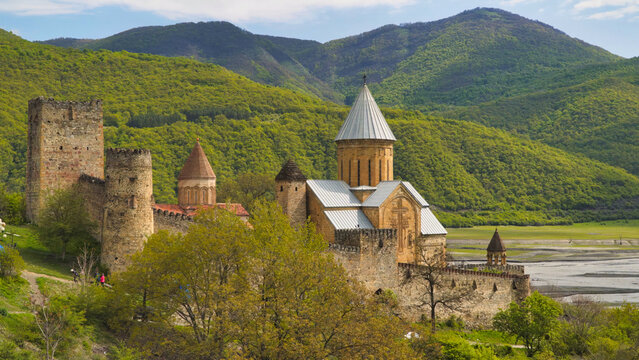 Ananuri fortress. Georgia