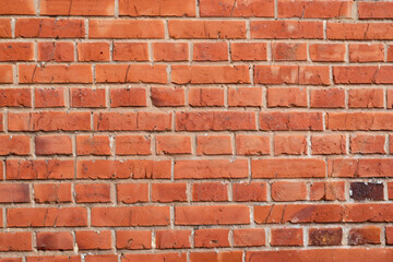 Obraz premium red brickwork background