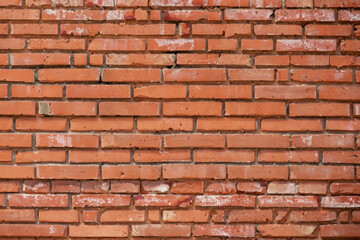 Obraz premium red brick wall background