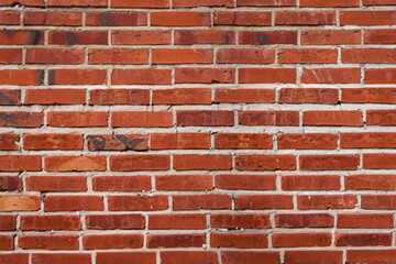 red brick wall background