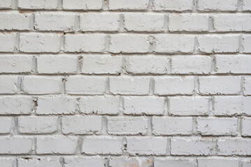 Fototapeta premium white brick wall