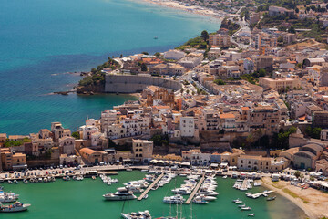 Aerial photographs of Castellamare del Golfo in Sicily - 740784035