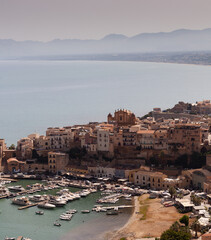 Aerial photographs of Castellamare del Golfo in Sicily - 740787010