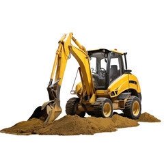 Machinery for land of real estate The Backhoe