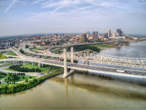 Louisville, is a city on the Ohio River border between Kentucky and Indiana