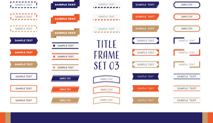 タイトル・見出しフレームセットC04