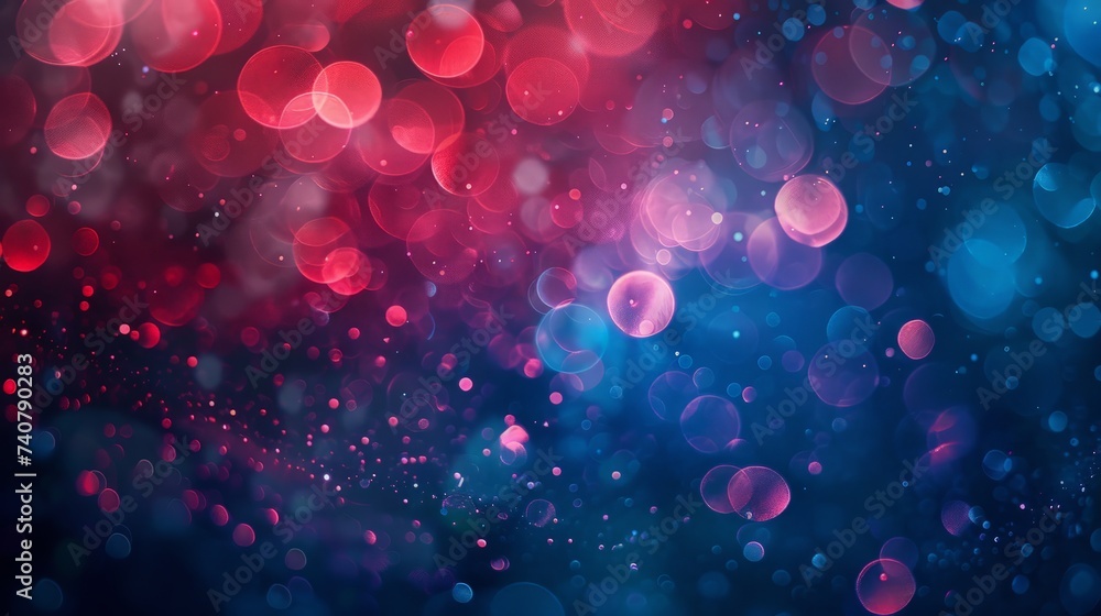 Poster abstract color background. dark blue red glow. diffuse glare. blurry highlights. gradient blend. mod
