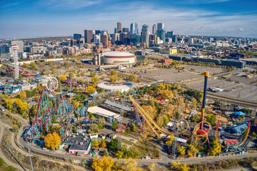 Denver is the only major American Metro with an Amusement Park in its Downtown