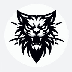 Panther Stylized. Fearsome Stylized Creature. A Logo Design