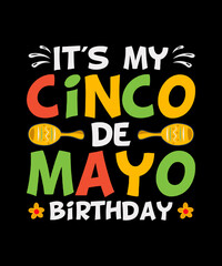 Cinco De Mayo T-shirt design 
