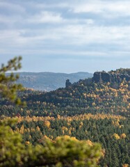 Ausblick auf die Sächsische Schweiz