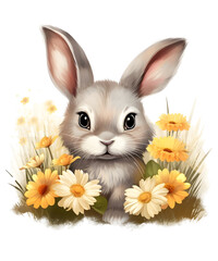 Obraz premium Easter Day Sublimation Clipart PNG