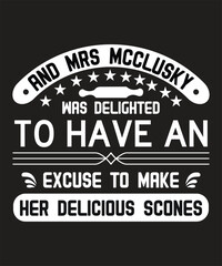 And Mrs McClusky